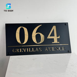 Personalized Metal <strong>Plaque</strong> Street <strong>Name</strong> Logo Custom Acrylic <strong>House</strong> Number Address Sign <strong>for</strong> Advertising Hospitals Companies-Durable - Product Image 2