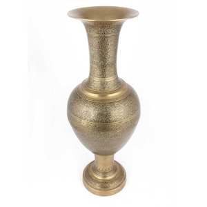 Venta caliente estilo único cena Mesa decorativa antiguo acabado metal flor recipientes hogar jardín Mesa floreros - Product Image 5