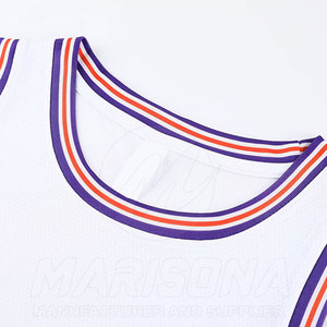 Uniforme de Baloncesto Profesional de la Mejor Calidad, Marca Privada, Transpirable, Tallas Grandes, Alto Rendimiento, Secado Rápido, Absorbe la Humedad - Product Image 3