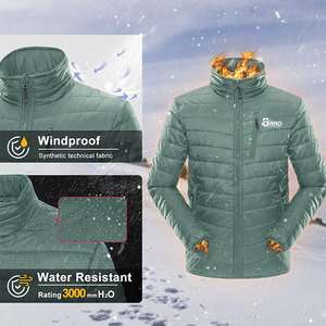 Custom Made Design Your Own Front Logo Men Puffer <b>Jacket</b> High Quality Quick Dry Breathable <b>Lightweight</b> <b>Casual</b> Winter <b>Jacket</b> - Product Image 4