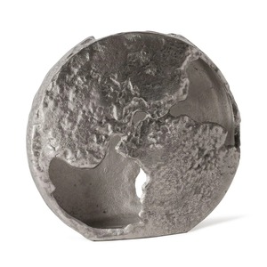 Jarrón negro único, acento decorativo elegante, perfecto para sala de estar, dormitorio, mesa, estante o ESTILO DE OFICINA DE LA India - Product Image 1