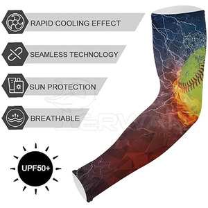 Unisex Lightweight Custom Made Arm <b>Sleeves</b> New Style Arm <b>Sleeves</b> - Product Image 5