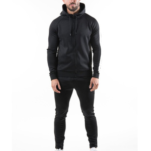 Vêtements de sport personnalisés en gros Survêtement d'hiver pour hommes Survêtement Jogger Survêtement pour hommes Survêtement à fermeture éclair - Product Image 3