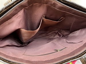 Sac fourre-tout en cuir de grande taille, sac à main élégant en fourrure naturelle, sacs à provisions pour femmes - Product Image 6