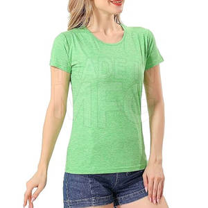 Nueva llegada ligero precio barato mujeres gimnasio camiseta Fitness desgaste cómodo al por mayor mujeres gimnasio camiseta - Product Image 5