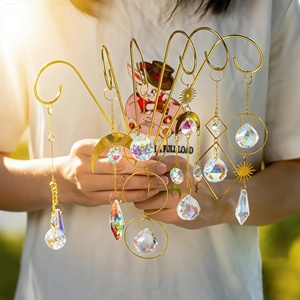 Paquete de 6 Estacas Mini para Plantas de Material EVA con Atrapasoles de Cristal Coloridos - Estacas de 8 Pulgadas para Interiores/Exteriores para Plantas en Maceta - Product Image 2