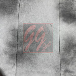 Camiseta Vintage de peso pesado personalizada de GGsport para hombre, camiseta de lavado sucio GSM 280 con logotipos de serigrafía y aspecto desteñido por el sol - Product Image 5