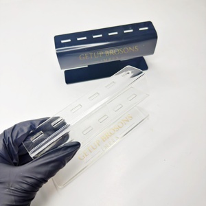Support transparent pour pinces à cils, pour 6 pinces 90/45/isolations - Product Image 5