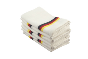 ผ้าเช็ดตัวผ้าฝ้ายเนื้อปลาเฮอริ่งเนื้อ100% แห้งเร็วใช้ในห้องครัว - Product Image 6