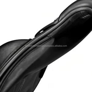 Cómodo sillín de caballo de cuero duradero Premium Western Riding Saddle con asiento acolchado y estribos ajustables para jinetes - Product Image 4