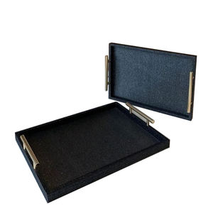 Accueil Hôtel Table DecorationCustomized Handcrafted Decorative Tray Home Hotel Catering Usage Food Server Trays - Product Image 5