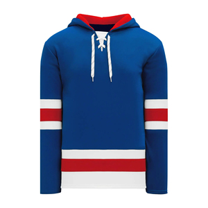 Maillot de hockey sur glace de coupe athlétique en tissu durable TBF-126 pour adultes respirant évacuant l'humidité col à lacets vêtements de hockey sur glace - Product Image 2