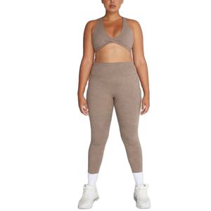 2025เซตโยคะขนาดใหญ่พิเศษพร้อมเข็มขัดโลโก้ด้านหน้าชุดออกกำลังกายฟิตเนส2ชิ้นระบายอากาศได้ดีแห้งเร็ว - Product Image 4