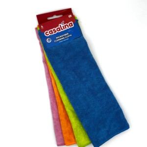 Casalina Paño de Cocina de Microfibra de Alta Calidad para Limpiar Brillantes Pisos Ventanas Toalla Duradera Paquete de 4 - Product Image 6