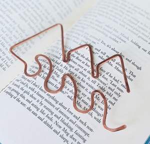 Handmade Decorative <b>Metal</b> <b>Bookmark</b> With Unique Heart Shaped Tassel And Engraved Floral Pattern For Special Occasions - Product Image 1