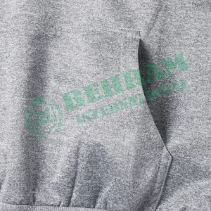 Sweat à capuche unisexe oversize en coton 100% de haute qualité, 430 grammes, en molleton French Terry - Product Image 6