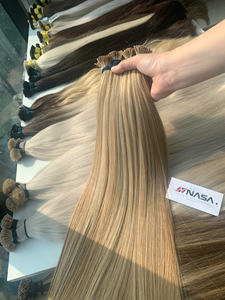 Extensiones de Cabello Humano Virgen Vietnamita de Alta Calidad, Super Double Drawn, Tipo I-Tip, Liso Natural, al por Mayor - Product Image 5