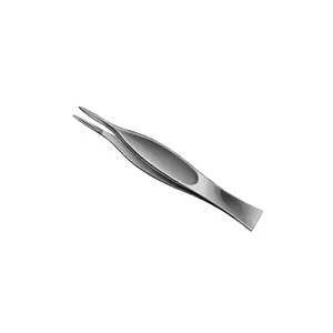 FEILCHENFELD Splinter-Forzellanzange Pinzette gerades gesärmtes 115 mm 4,12 Zoll chirurgische Fassung von Forenzen für medizinischen Gebrauch