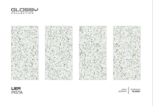 Azulejos de Porcelana de Lujo Brillante de Diseño Moderno de 600x1200 mm, 8 mm de Grosor, para Sala de Estar de Apartamento - Product Image 6