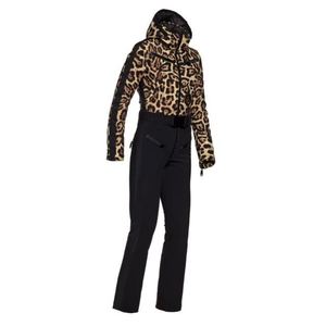 Combinaison de ski et de snowboard pour femmes, grande taille, avec veste à capuche, pantalon isolé et couches thermiques respirantes pour le froid - Product Image 4