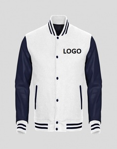 Chaqueta universitaria para hombre hecha a medida, ropa deportiva de invierno transpirable, soporte de chenilla, piel de vaca, Letterman, ropa deportiva en blanco personalizada - Product Image 2
