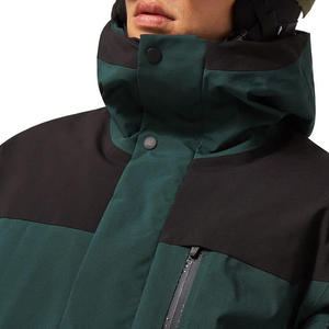 Chaqueta de esquí para hombre de ajuste personalizado OEM con impresión de logotipo de material impermeable a prueba de viento para ropa de invierno al aire libre y etiqueta privada - Product Image 4