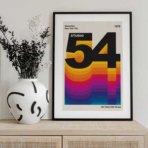 Mural de Pared Retro Design Studio 54 - Product Image 6