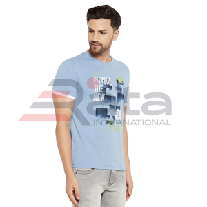 2023 T-shirts en flanelle à manches courtes pour hommes personnalisés Top Design respirant léger décontracté Stretch bonne qualité - Product Image 4