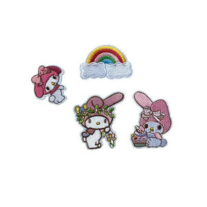 Écusson de broderie personnalisé Écussons de logo de conception personnalisée en gros prix d'usine Écussons de broderie à repasser - Product Image 3