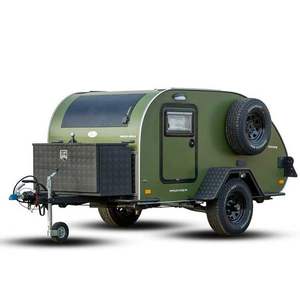 Mini-caravane de camping tout-terrain moderne et économique avec salle de bain, conforme aux normes de camping, à vendre - Product Image 3