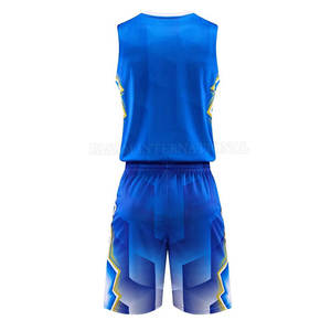 Uniforme de baloncesto mejor vendido Uniforme de baloncesto hecho en poliéster Precio barato Uniforme de baloncesto - Product Image 2