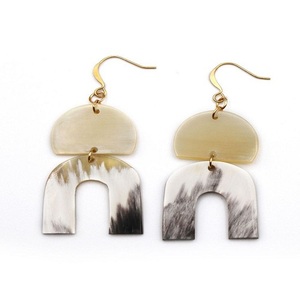 Optimum Quality Fashion Jewelry Buffalo Horn <b>Earring</b> for Women <b>Cute</b> for Gifts Global Exporter Selling Widely India Wholesale - Product Image 3