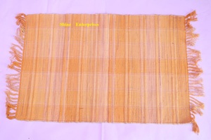 Alfombrilla de puerta de oración de algodón hecha a mano multicolor personalizada más vendida, baño de Hotel moderno a un precio económico, multiusos para - Product Image 3