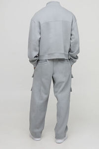 Survêtements en gros 2026, survêtements surdimensionnés à épaules tombantes, survêtements personnalisés pour l'extérieur, style cargo, survêtements d'hiver - Product Image 2