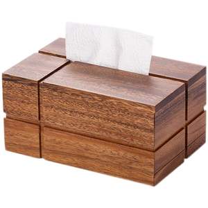 Porta Cajas de Pañuelos de Madera de Bambú de Alta Calidad, Moderno, Duradero, Hecho a Mano, Personalizable, para Restaurante y Hotel, Venta al por Mayor, Marca Personalizada - Product Image 4