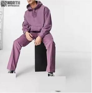 Meilleure Vente Survêtement Décontracté Homme 100% Coton Teint Uni Respirant à Capuche Hiver – Nouvelle Collection Style Décontracté pour Adultes Sport - Product Image 5