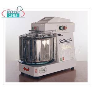 Famag Grilletta - Mélangeur spiral haute hydratation (bassin de 11 L), 510 x 290 x 450 h, 6 kg - Product Image 1