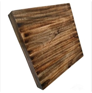 Plateau à pied en bois de mangue sans danger pour les aliments pour le service et le stockage Support en bois Utilisation multifonctionnelle pour les accessoires de salle de bain et de cuisine - Product Image 4