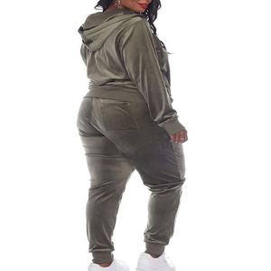 Conjunto Deportivo Unisex con Logotipo Personalizado, Sudadera con Capucha de Felpa para Entrenamiento y Fitness, Tallas Grandes, Precio Económico, Chándal para Mujer - Product Image 6