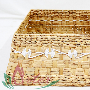 Base de árbol de Navidad de jacinto de agua ecológica hecha a mano elegante por Artex Dong Thap falda festiva - Product Image 3