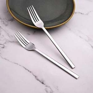 Mini Silver Charm <b>Forks</b> Set of 2 for <b>Dessert</b> Tools - Product Image 4