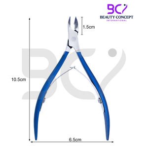 Ciseaux à découper professionnels en acier inoxydable de haute qualité avec poignée bleue, ouverture large, modèle 2026 – Meilleur fournisseur, prix de gros - Product Image 5