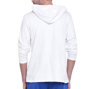 Pakistan Fabricant de haute qualité personnalisé hommes pull à capuche Logo broderie 100 pour cent coton hiver plaine teint en gros - Product Image 3