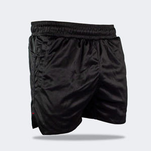 กางเกง MMA BJJ สำหรับกีฬาต่อสู้ ผ้าบางเบา ระบายอากาศได้ดี แผงข้างผ่าสูง เอวยางยืด โลโก้ด้านหน้า สไตล์วินเทจ สำหรับผู้ชาย - Product Image 5