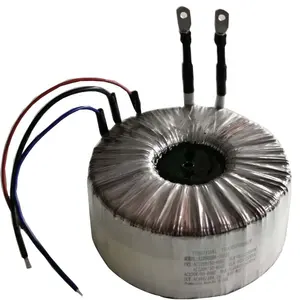 220V 9V 12V 36V AC Ringkern transformator 100W 250W 300W 500W 600VA 800W für Audio verstärker, automatische Tür