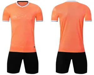 Men's Workout Clothing Customized Printing Foot Ball Uniform Men Soccer Jersey Set For Kids Football Uniforms