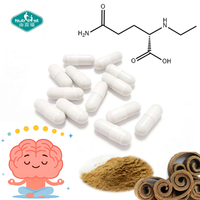 Nutrifirst Formules avancées Suppléments de soutien en cortisol Racine d'Ashwagandha, écorce de magnolia, capsules de mélange de poudre de L-théanine
