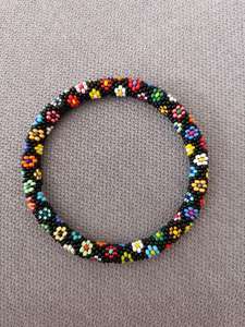 Stackable <b>Boho</b> Chic Bead <b>Bracelet</b> Layered Wristwear for Women by MD Handicraft - Product Image 3