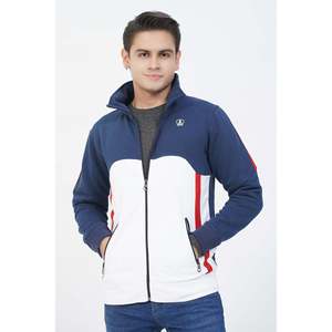 JONGSU Men's Winter Hoodie Anti-Wrinkle Anti-Shrink French Terry Lightweight Zipper Collar Streetwear Screen <b>Printed</b> Size 2XL - Product Image 1
