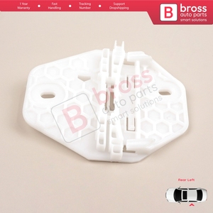BWR5493 Soporte de clips deslizantes para elevalunas trasero izquierdo para Clio MK2 BB CB Thalia MK1 LB Symbol MK1 8200232508 - Product Image 3